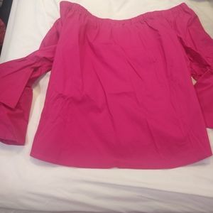 Off the shoulder Pink Top